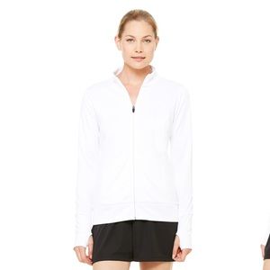 Champion | white lightweight full zip jacket